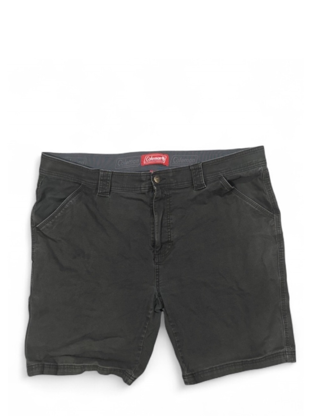 Coleman Olive Green Men’s Utility Carpenter Shorts Size Waist 38in.